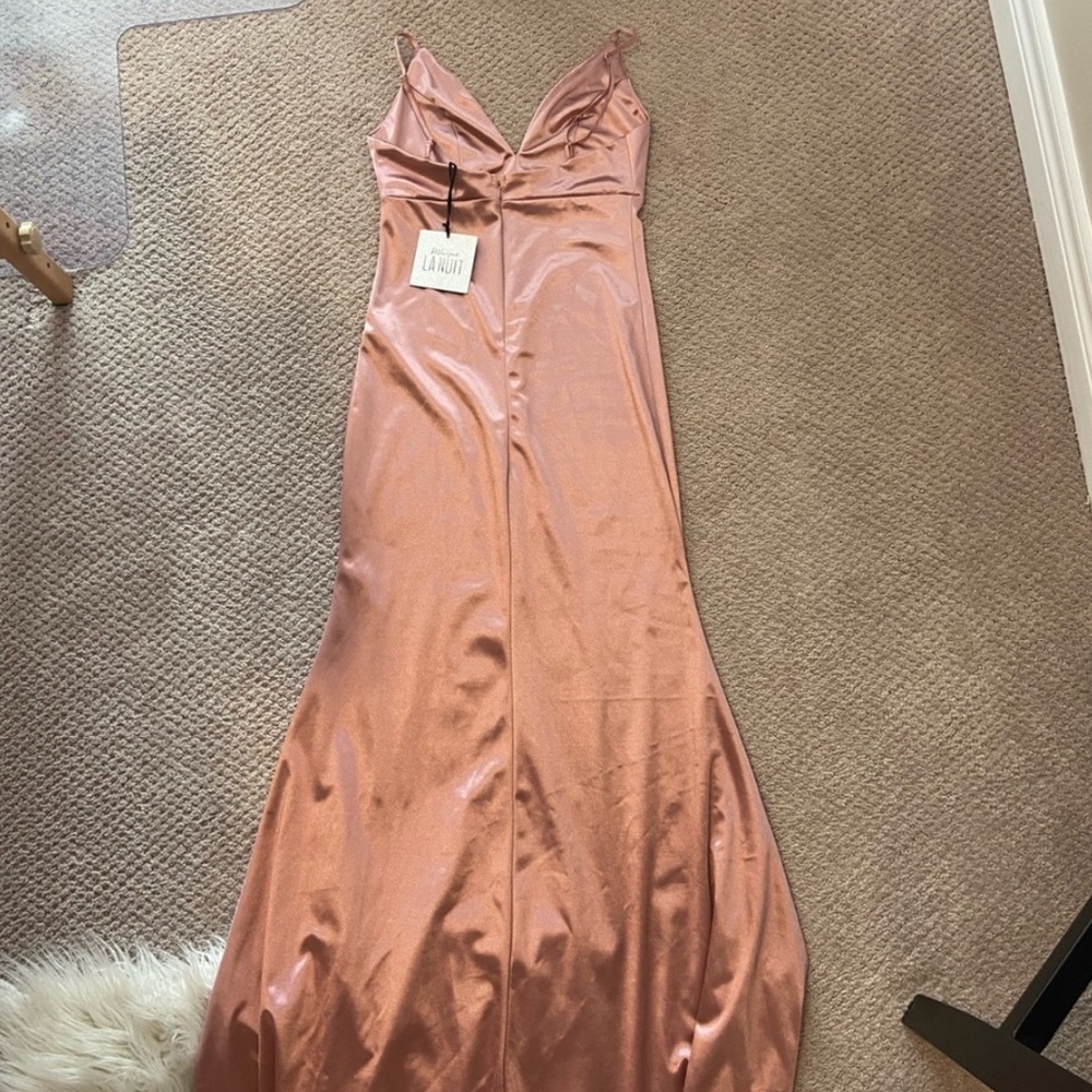 NWT silk/stretchy formal dress